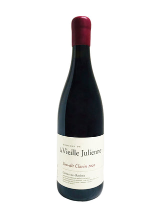 DOMAINE DE LA VIEILLE JULIENNE COTES DU RHONE ROUGE LIEU-DIT CLAVIN 2020