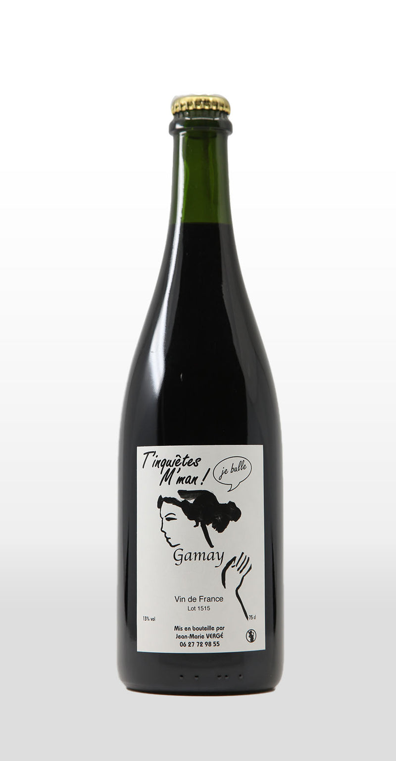 TINQUIETES, MMAN VDF PETILLANT JE BULLE 2015 750ML