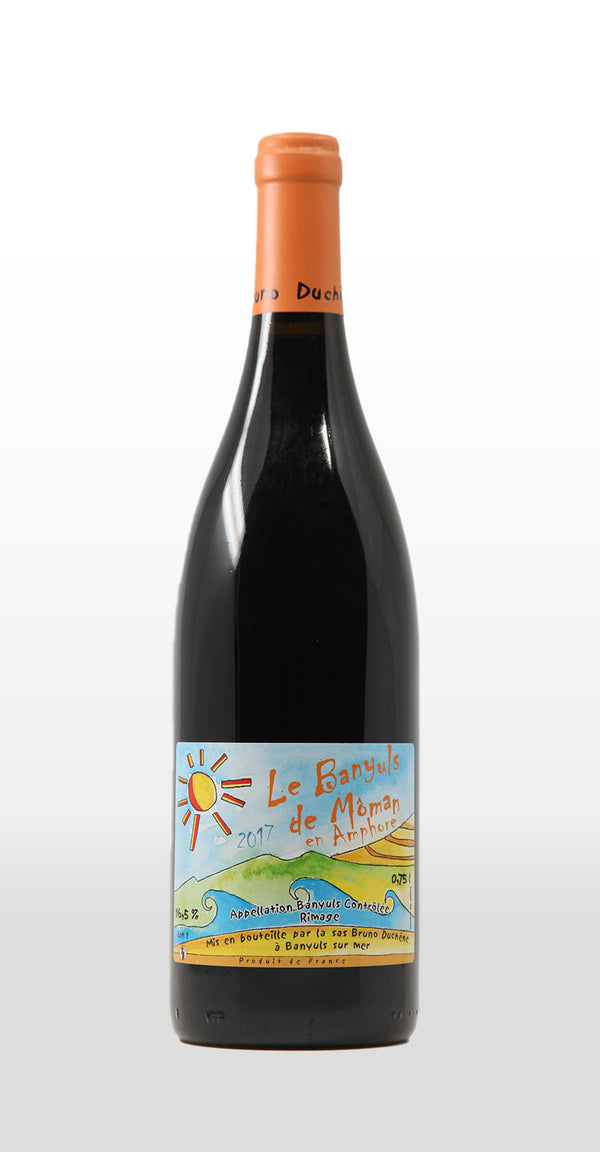 BRUNO DUCHENE BANYULS RIMAGE ROUGE LE BANYULS DE MOMAN EN AMPHORE 2017 750ML