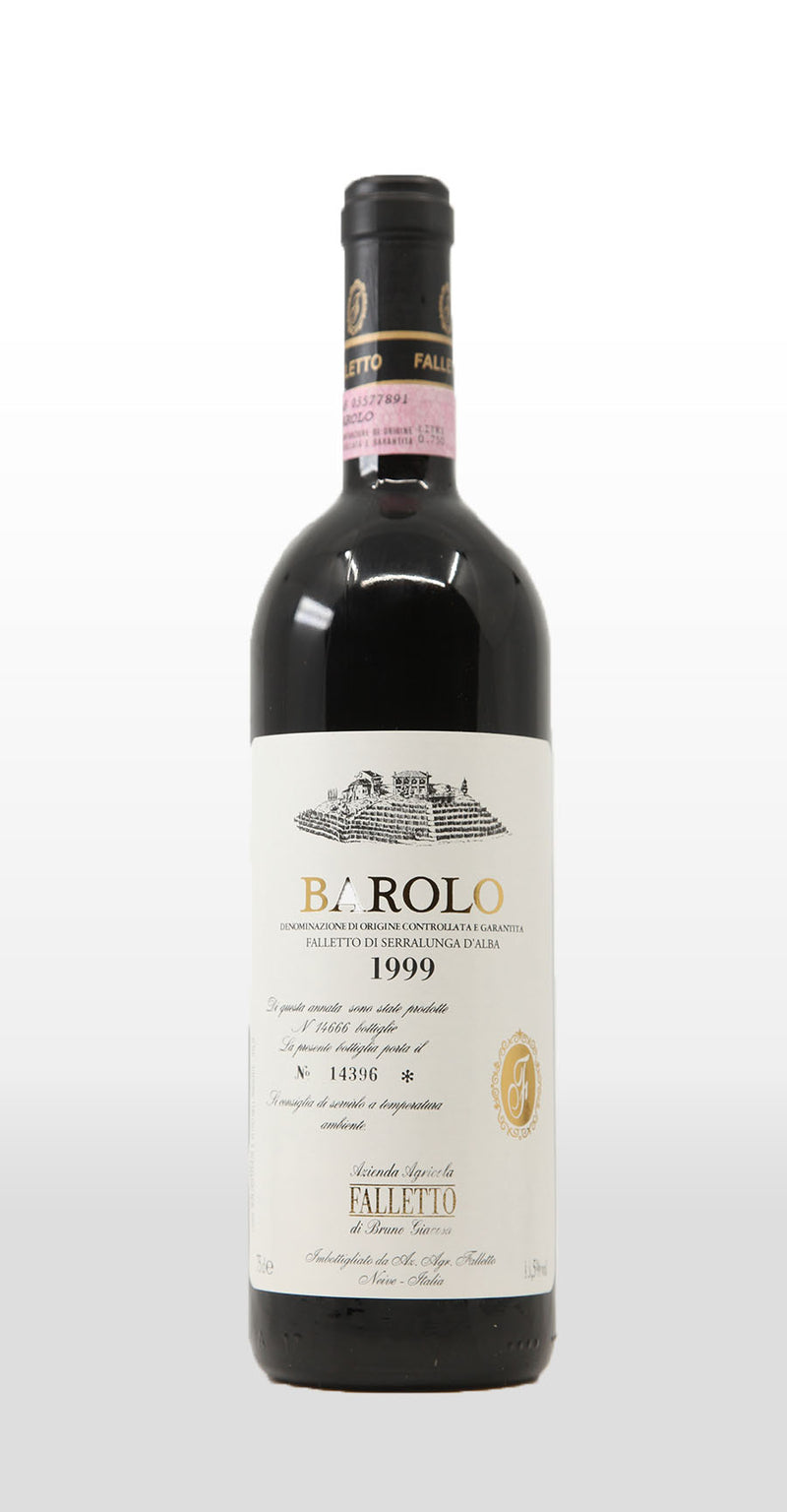 BRUNO GIACOSA BAROLO DOCG FALLETTO 1999 750ML