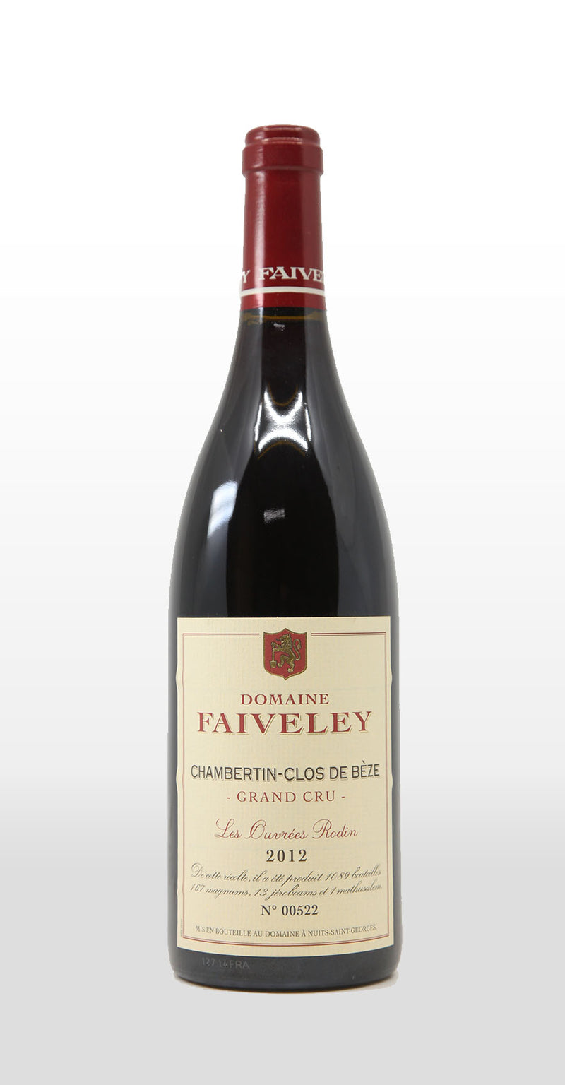 FAIVELEY CHAMBERTIN-CLOS DE BEZE GRAND CRU LES OUVREES RODIN 2012 750ML