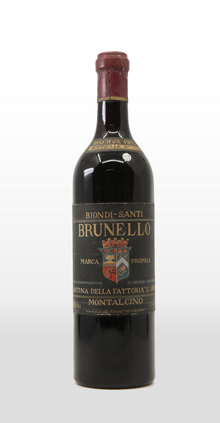 BIONDI SANTI BRUNELLO DI MONTALCINO DOC RISERVA 1955 (SUNKEN CORK) 750ML