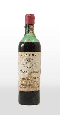 VEGA SICILIA UNICO 1938 (LOW SHOULDER) 750ML