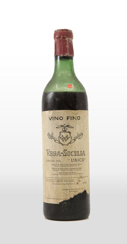 VEGA SICILIA UNICO 1952 (LOW SHOULDER) 750ML